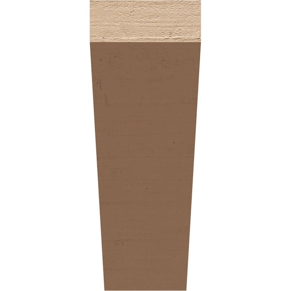 2in. W X 6in. H X 12in. L Concord Woodgrain TimberThane Rafter Tail, Primed Tan